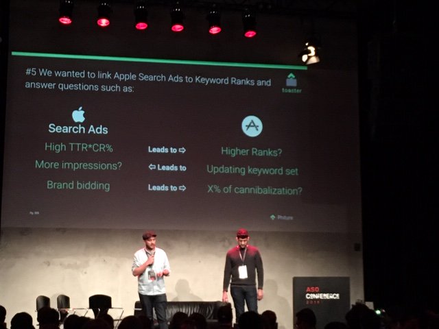 growthphestival's tweet photo. Co-Founder @moritzdaan and data engineer Abdul Alkattan from @phituregrowth present the awesome data scraping tool, Toaster, and explain why they wanted to build it in-house #asoconference #aso #asoconference2019 https://t.co/vVxj1AJENV
