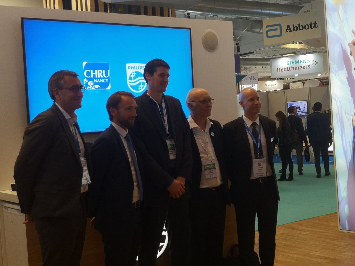 #Partenariat <a href="/CHRU_de_Nancy/">CHRU de Nancy</a> et Philips. Rendez-vous sans quelques mois pour les prochains résultats de ces beaux projets. #IA et #santé
#santexpo #PHW19 #phw2019 #PHW2019