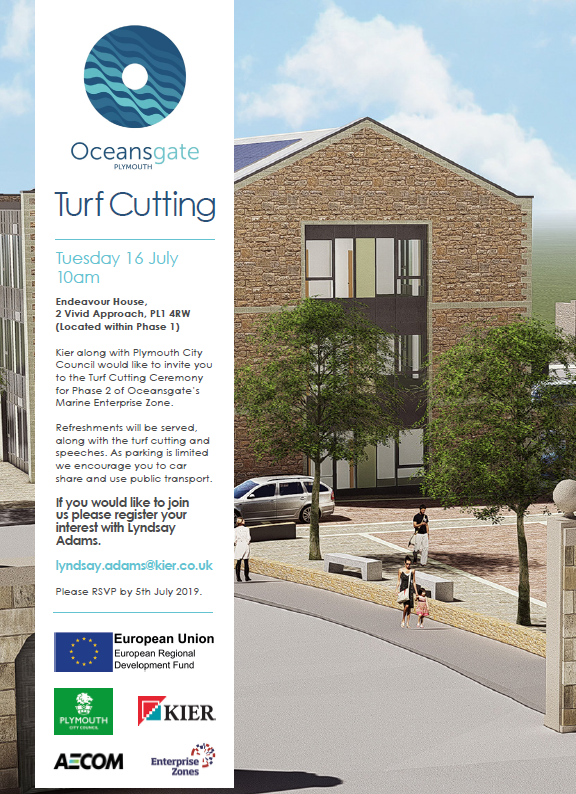 For all those who were planning on attending our Phase 2 Ground breaking ceremony Tuesday, please note this has been rescheduled for the 16th July 2019. For further information regarding this please get in contact via Oceansgate@plymouth.gov.uk #rescheduled #marine #groundbreak