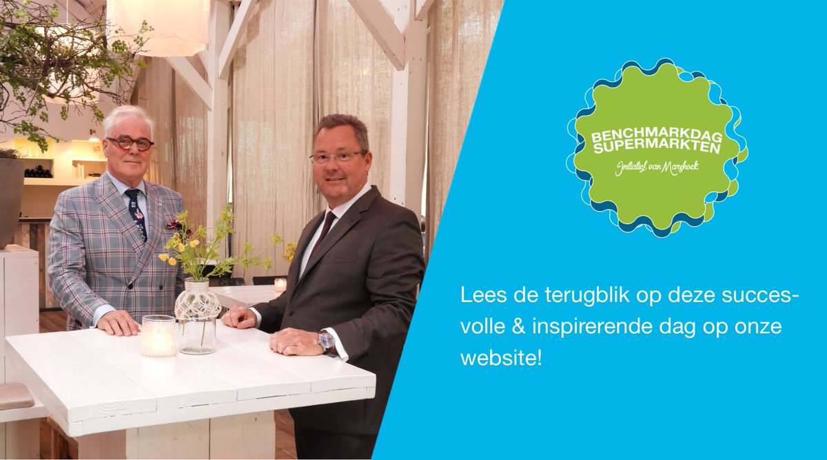 Wij kijken terug op een geslaagde Benchmarkdag Supermarkten 2019. Lees hier de terugblik, marshoek.nl/nieuwsbericht-…