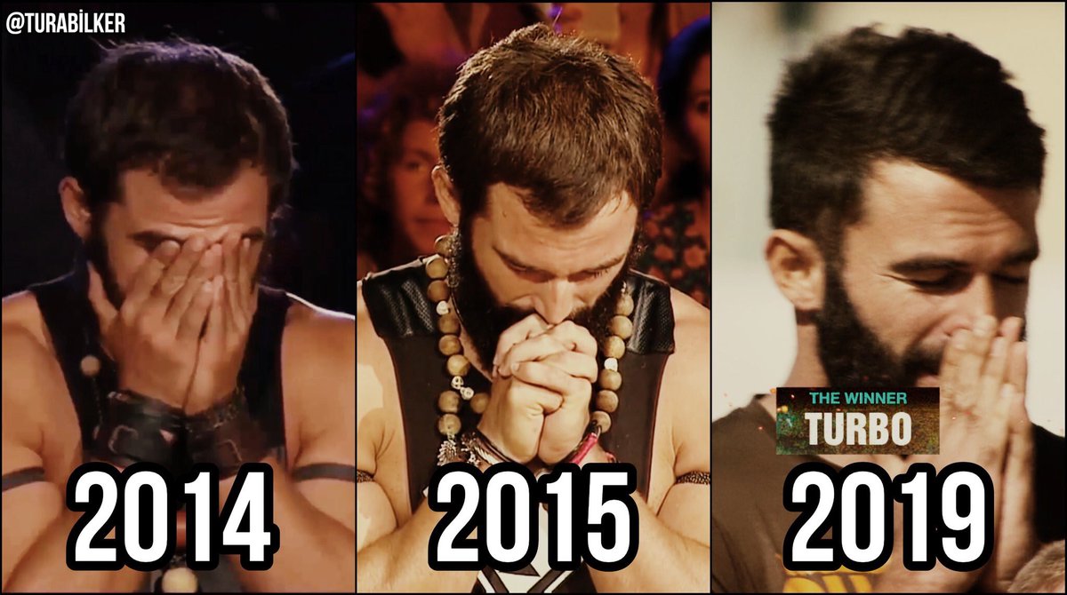 SedatRabbim's tweet photo. 2014-2015-2019 Yıllar değişir ama bazı şeyler asla değişmez. @turabicamkiran ŞAMPİYON 👊🏆

🇹🇷 #survivor #survivorallstar #thechallenge33 #turabi https://t.co/fGSCHIgYfE