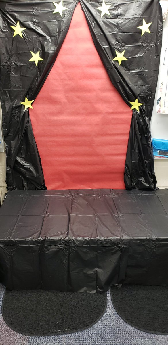 MsBartochowski's tweet photo. The stage is set for #TalentDay! #endoftheyear #talent #2ndGrade @WinfieldElem #PlayLAP https://t.co/CuJyTk5KLB