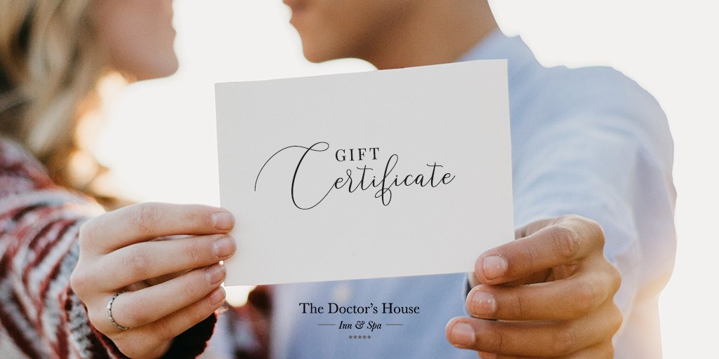 Wondering what to get your best friend for her wedding, your mother for her birthday, or your spouse for an anniversary surprise? 🌸 🛌

Combine our spa services, dining, and a room any way you like.

To purchase: doctorshousenewfoundland.com/gift-certifica… or call (709) 582-2754. #ExploreNL #YYT