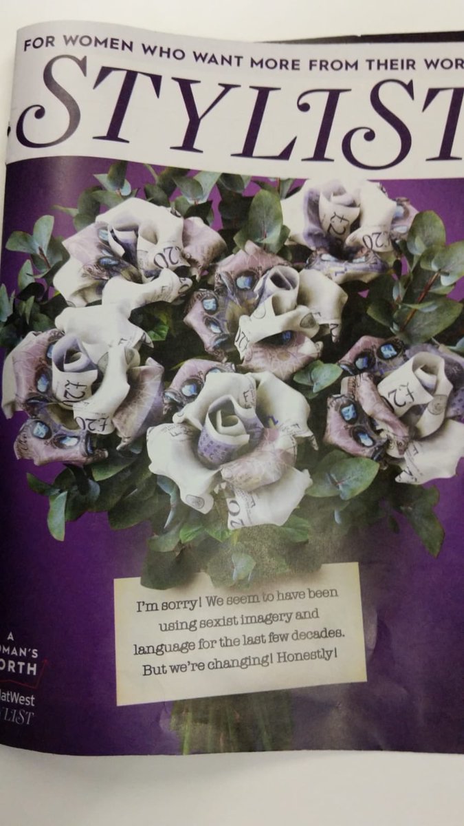 awlilnatty's tweet photo. There’s no way any women made this/wrote this/looked at this before it went anywhere. What a lot of patronising bollocks @NatWest_Help @StylistMagazine #mrbanker https://t.co/v9LVr1kXgB