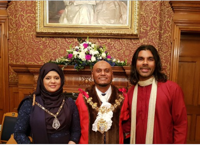 HealthwatchCR0's tweet photo. Congratulations to the new Mayor of Croydon @cllr_kabir on his new post, we look forward to seeing you represent the Borough over this coming year. #croydon #newmajor @MayorOfCroydon #lovecroydon #croydonion #southlondon https://t.co/evT9BSlWib