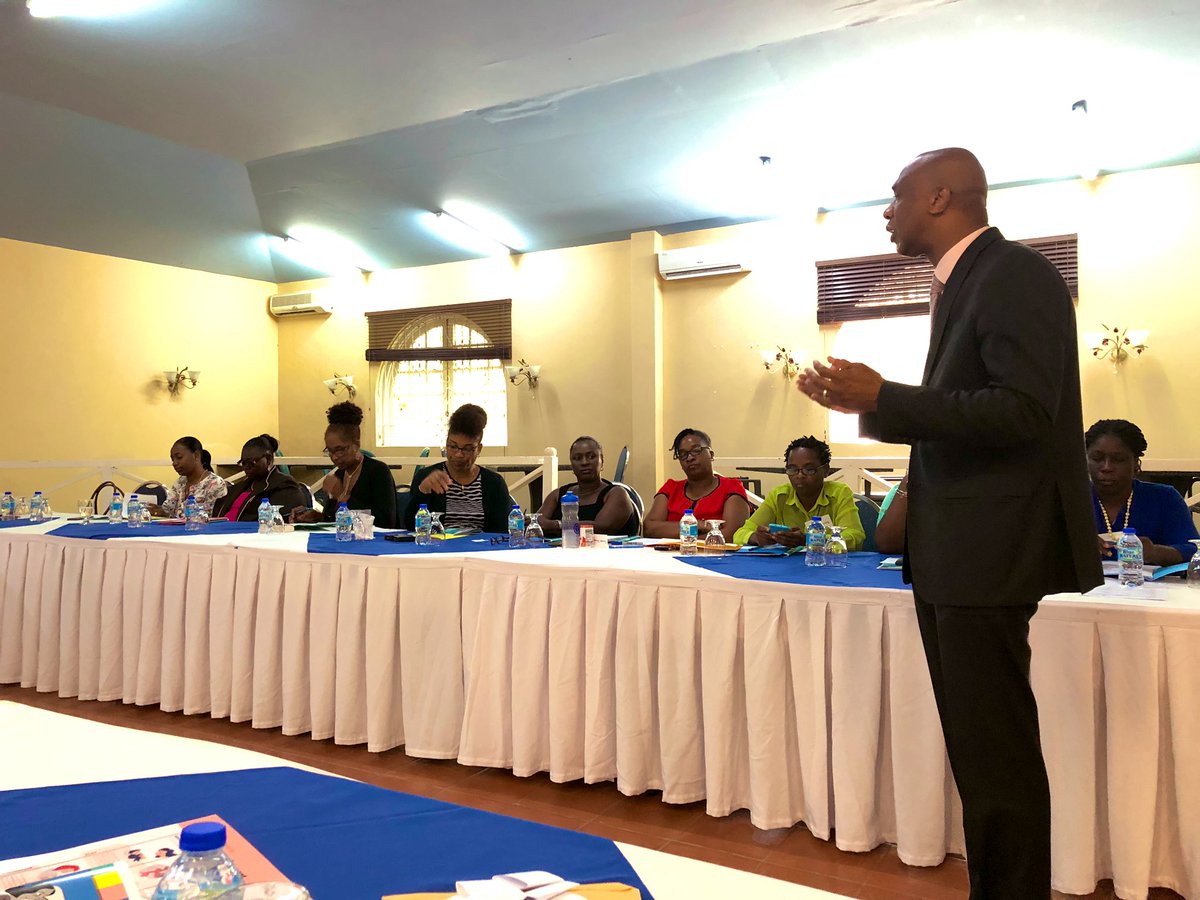 almita_jenkins's tweet photo. Training #education and #health service providers in #AntiguaandBarbuda ๐ฆ๐ฌin #careforchilddevelopment to guarantee #ForEveryChild #development @UNICEFECA https://t.co/nBTTrqV5ik