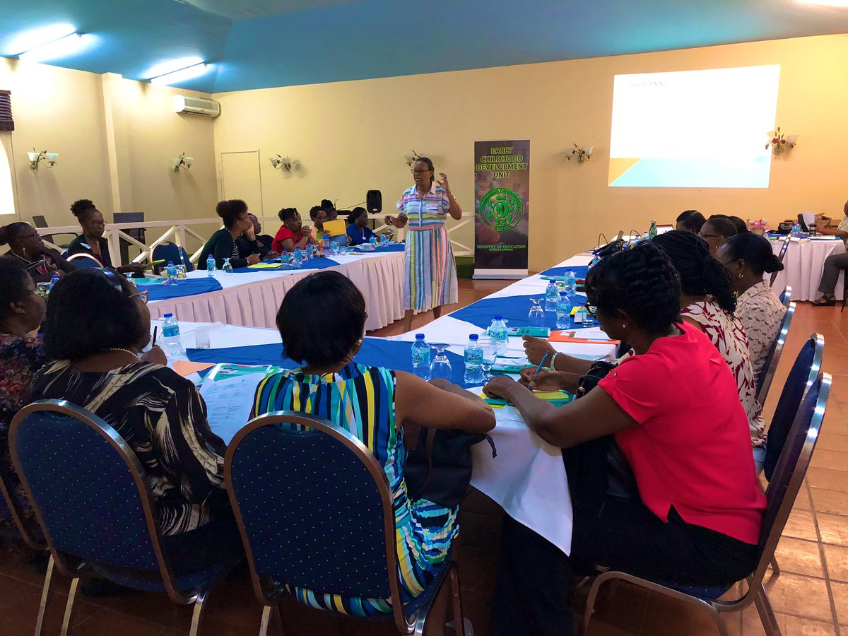 almita_jenkins's tweet photo. Training #education and #health service providers in #AntiguaandBarbuda ๐ฆ๐ฌin #careforchilddevelopment to guarantee #ForEveryChild #development @UNICEFECA https://t.co/nBTTrqV5ik