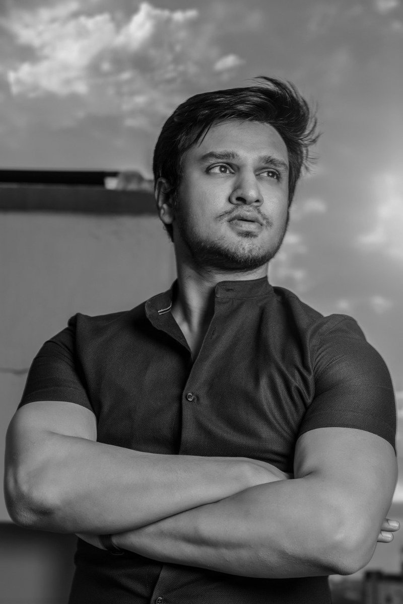 actor_Nikhil's tweet photo. The Calm before Unleashing the Storm... https://t.co/YDiLLmuHb1