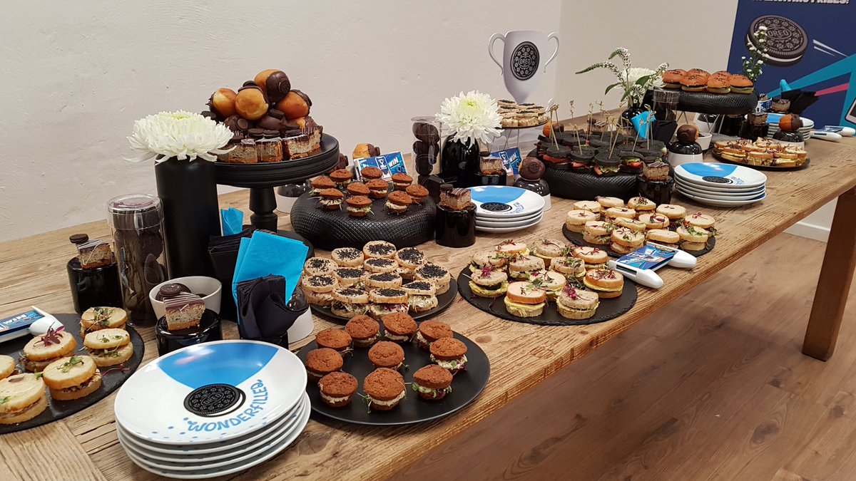 adventures_m's tweet photo. Some delicious food at the @Oreo event today #OreoCup #Adventuresofbeeandmoe https://t.co/9UJzhLtkVr