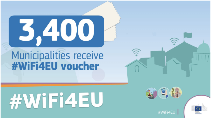 eTerritoire's tweet image. #Wifi4EU : Félicitations aux 455 communes françaises qui gagnent 15.000€ pour installer des spots Wifi dans leurs lieux publics ! 📶
La liste ici :
➡️ eterritoire.fr/blog/2019/05/2…
En tout ce sont 3.400 communes en 🇪🇺 qui bénéficient de ce 2e appel à projet 
#CollTerr #Wifi #Numerique