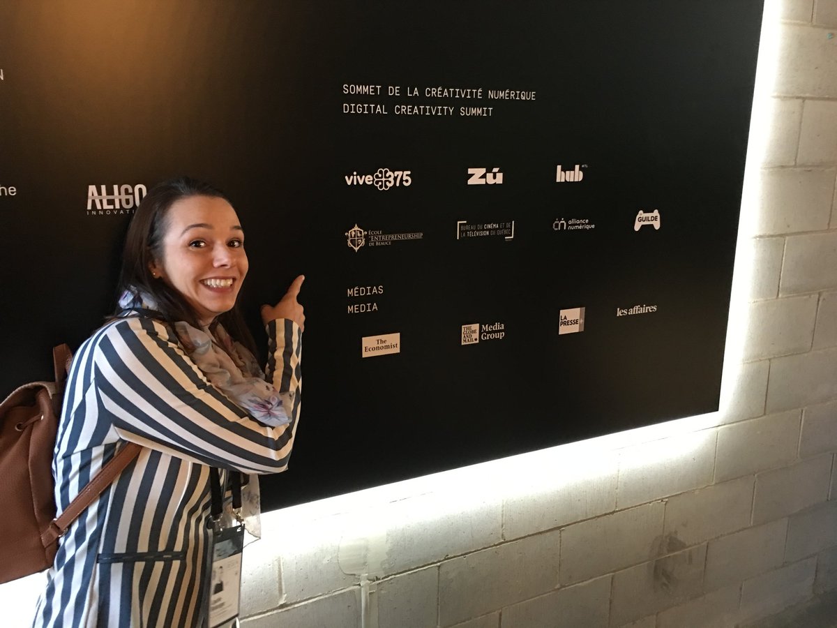 EEBeauce's tweet photo. Et c'est parti pour L'EEB @C2Montreal ! Au plaisir de vous croiser ! #C2M19 https://t.co/B2JMZZOYUq