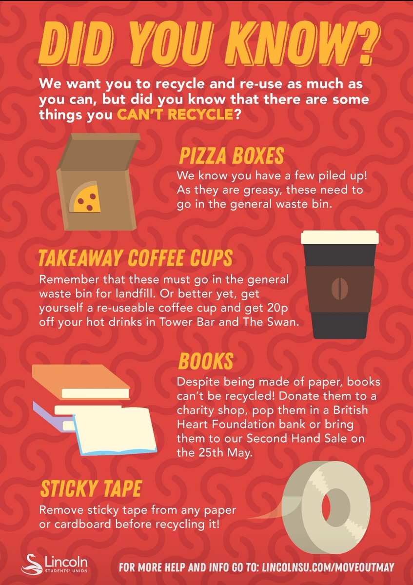 ulsu_wellbeing's tweet photo. MOVE OUT MAY 📢📦♻️ @enviro_ulsu @community_ulsu @ULSU_RAG 

Second hand sale on the 26th May 👇👇👇 https://t.co/565o2bZVHW