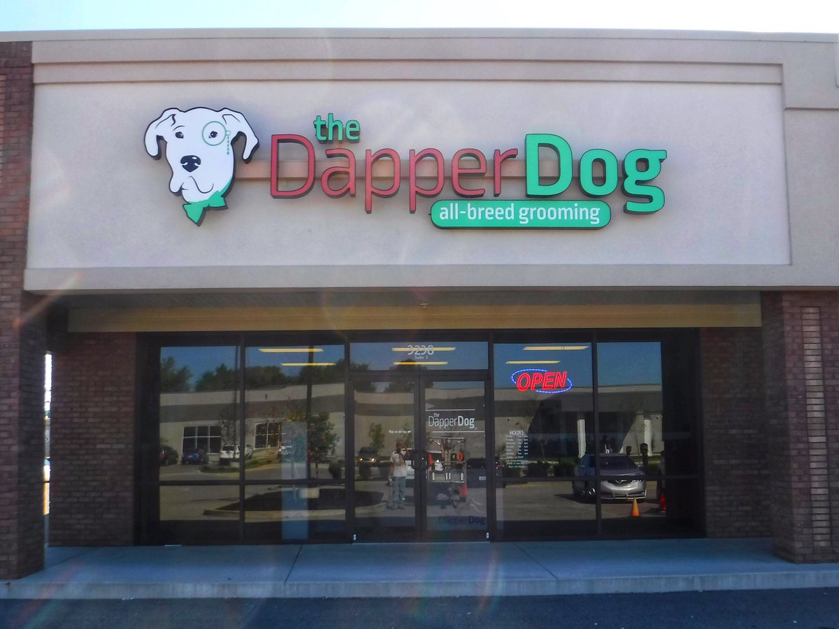 HuskSigns's tweet image. Let us transform your sign from "dog tired" to "best in show". #HuskSigns #ChannelLetters #HCILED #eisforeveryone #TheDapperDog