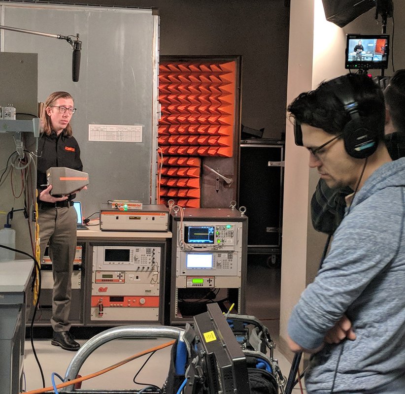 AR_rfmicrowave's tweet photo. AR’s Senior Applications #Engineer – practicing for his Product demonstration later today on AR’s Award-Winning Solid-State Field Generating Systems https://t.co/sLbiJqs4Io Still time to register! #EMCLive2019 https://t.co/azlHP7XStj