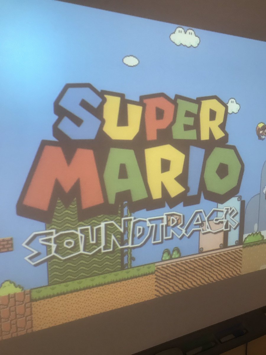 Collins_Kinders's tweet photo. Here we go! #marioday https://t.co/gr54OwBiPU