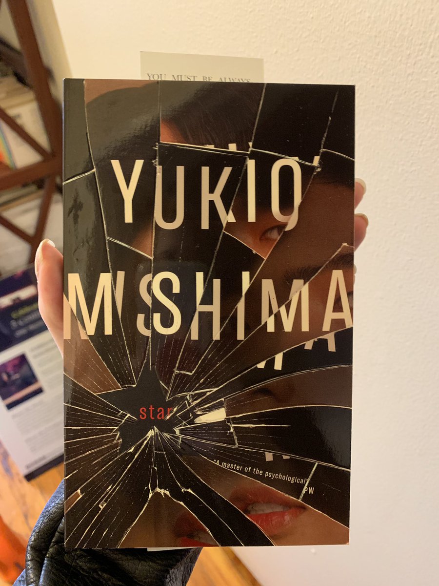 kfertranslation's tweet photo. If you love Yukio Mishima PLEASE check out STAR, brilliantly translated by Sam Bett! It’s so good I’m rereading it 🥰 Check him out on Instagram at #sambett https://t.co/f3c1k6Etot