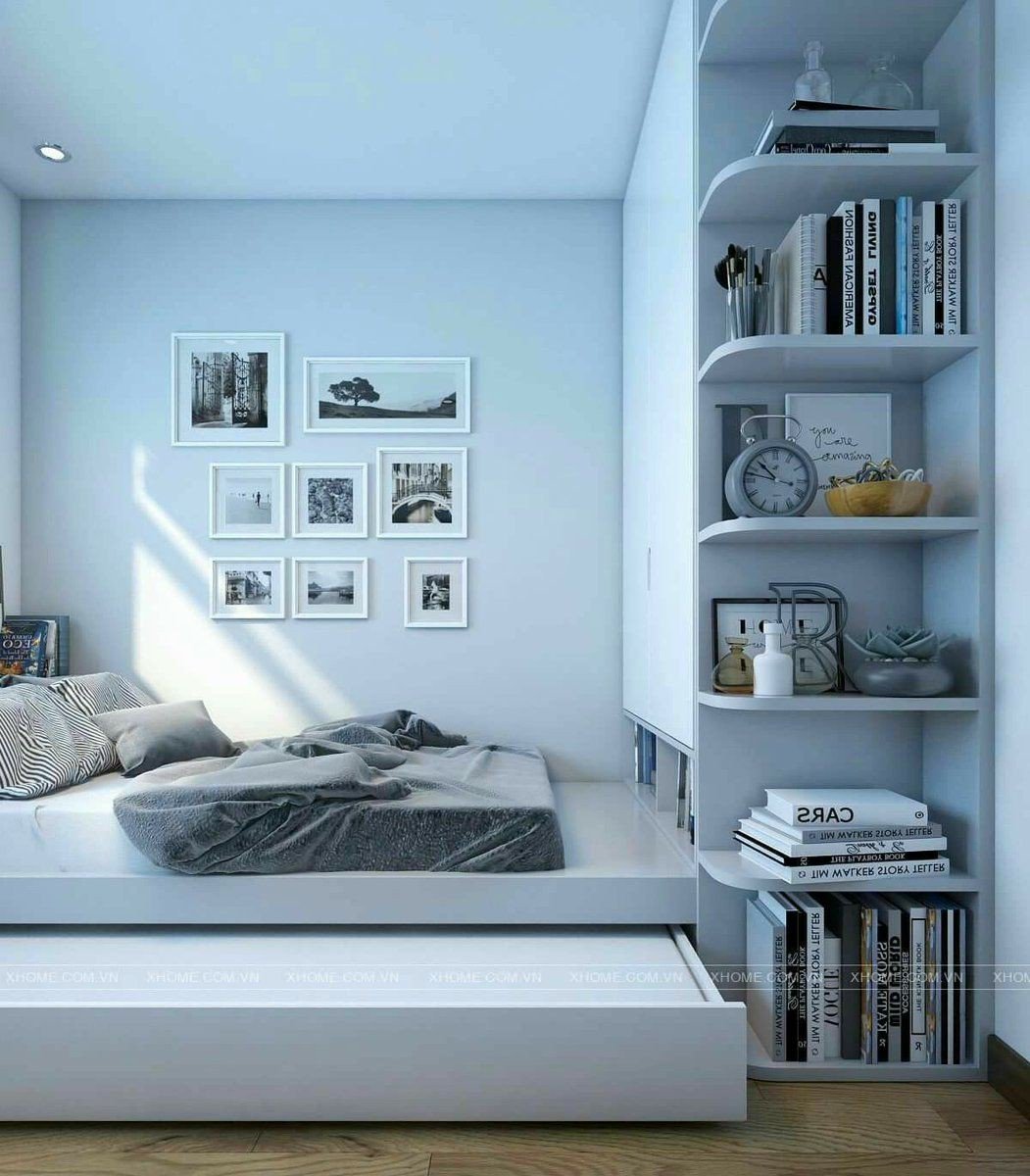 Yaampun kenapa masih pada rusuh rusuh sih,

Udah dong, jangan pada ribut,

Mending pada tenangin diri dulu,

Kalem,

Kaya design kamar di apartemen ini,

Adem ayem, kalem, bikin kesengsem,

Iya ga?

Sumber : xhomevn