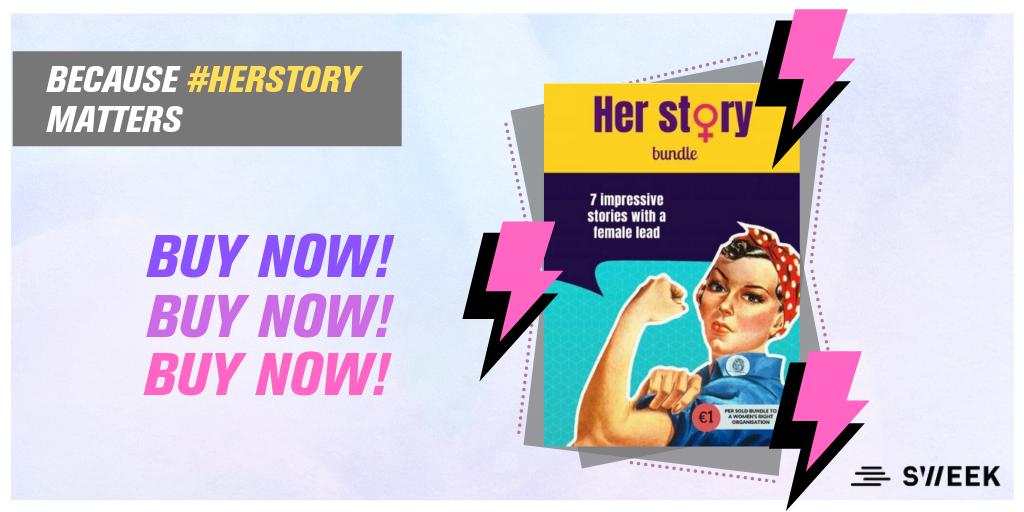SweekStories's tweet photo. The wait is finally over! ✨The #HERstory bundle is out now - to check out what amazing stories we have in store, click on the link here: https://t.co/BbceFeAwhq ❤️
#Sweek #womenempowerment #bossbabes #seekforchange https://t.co/TxSHxnr4u5