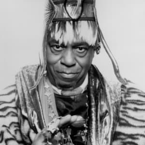 Sun Ra, innovative #JazzMusic musician, composer &amp; founder of <a href="/SunRaArkestra/">THE SUN RA ARKESTRA</a>, born #OTD in 1914 in #Birmingham AL – In the CBMR Library: Wisdom of Sun-Ra: Sun Ra's Polemical Broadsheets and Streetcorner Leaflets compiled and introduced by John Corbett #BlackMusic #BlackHistory