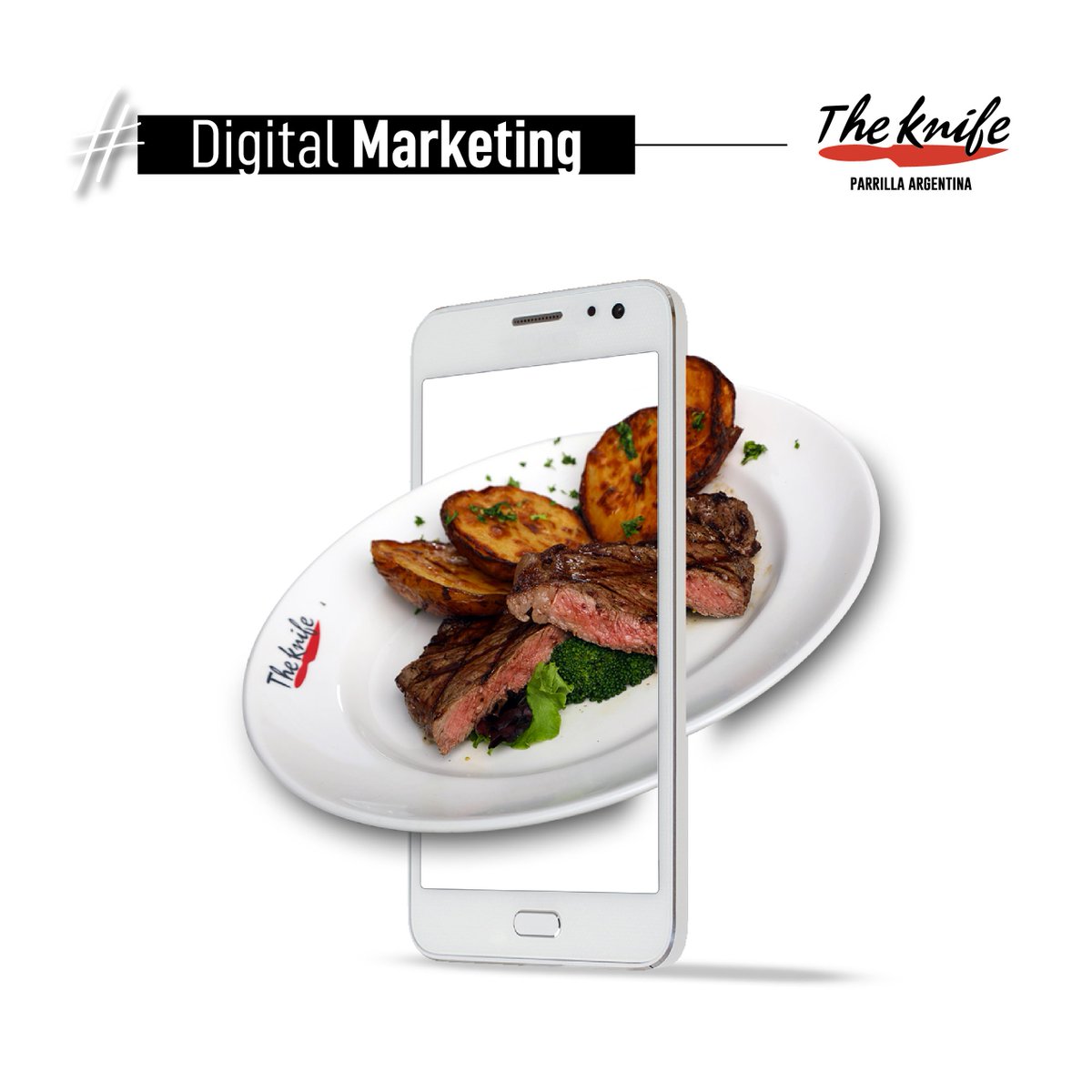 Junto a <a href="/theknifeus/">The Knife Restaurant</a> hemos aprendido a profundidad todo los esfuerzos de branding y Digital Marketing necesarios para una cadena de Restaurantes. Es una expereiencia que se renueva mes a mes y que nos permite crecer juntos #SocialMedia #WebDesign #Branding #Restaurants #Miami
