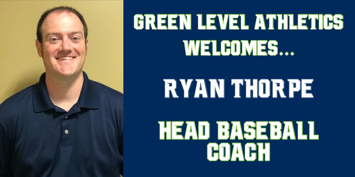 G_L_ATHLETICS's tweet image. Green Level Athletics Welcomes Ryan Thorpe ~ Head Baseball Coach ⚾️

Link To Bio: wakecountyathletics.com/page/show/4742…

#LevelUp🐊
