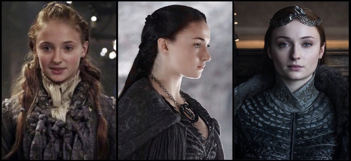 ‘My skin has turned to porcelain, to ivory, to steel.’

-Sansa Stark 
#ASongOfIceAndFire #QueenInTheNorth