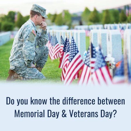 HomesForOurTrps's tweet photo. This long weekend, know the difference between Memorial Day and Veterans Day before wishing someone a “Happy Memorial Day.”

Learn the difference: https://t.co/Zc853LdaT3
#MemorialDay2018 #HonorandRemember #MemorialDayWeekend https://t.co/OqJsfOTLea