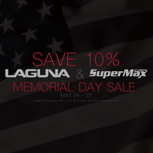 WoodWerksSupply's tweet image. #memorialdaysale #lagunatools #supermaxtools #woodwerks #woodworking