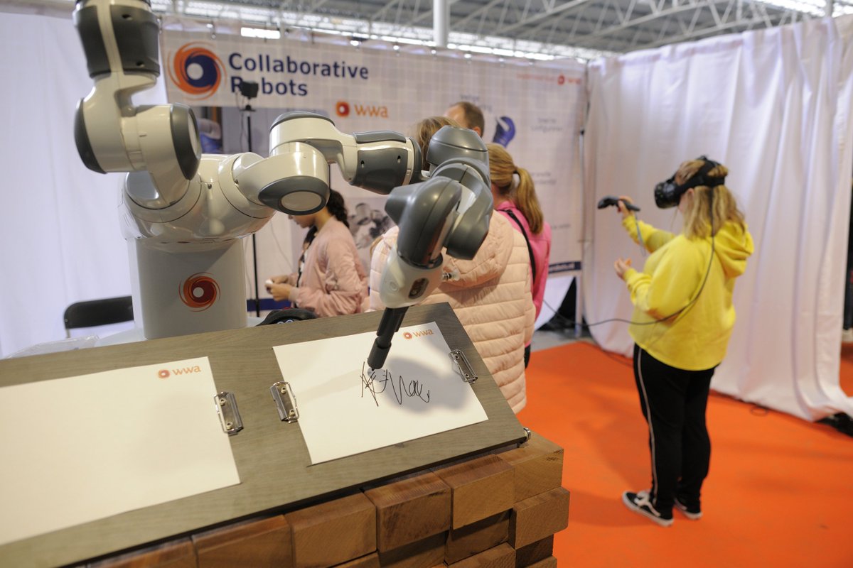 Stel je eens voor dat ruim 1300 leerlingen tech proeven doen bij 40 verschillende bedrijven. Het gebeurde op 20 en 21 mei tijdens techniekmanifestatie Game On regio Breda, een event tijdens de @DTW2019. bit.ly/gameon-breda #MAKETECHYOURS #dtw2019 #technologie #tech #techniek