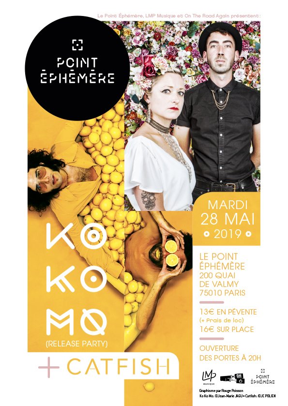 RockUrLifeNET's tweet image. Remportez votre place pour @thisiskokomo et @Catfishofficiel le 28 mai au @PointEphemere ! rockurlife.net/concours/ko-ko… #KoKoMo #Catfish #PointEphémère #TechnicolorLife #RockUrLife