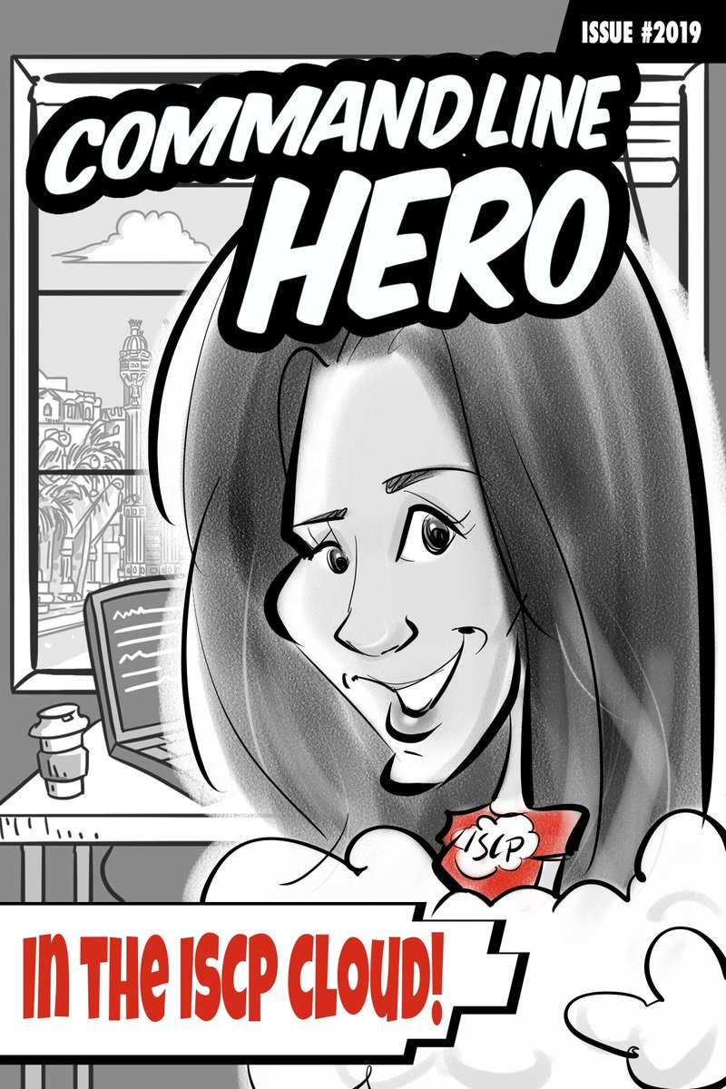 beatrizmrg's tweet photo. Want to meet the team that produces the awesome Command Line Hero podcast? Go to the #RedHat booth and get a really cool Caricatures. #KubeCon & #CloundNativeCon https://t.co/m8t55iwblR