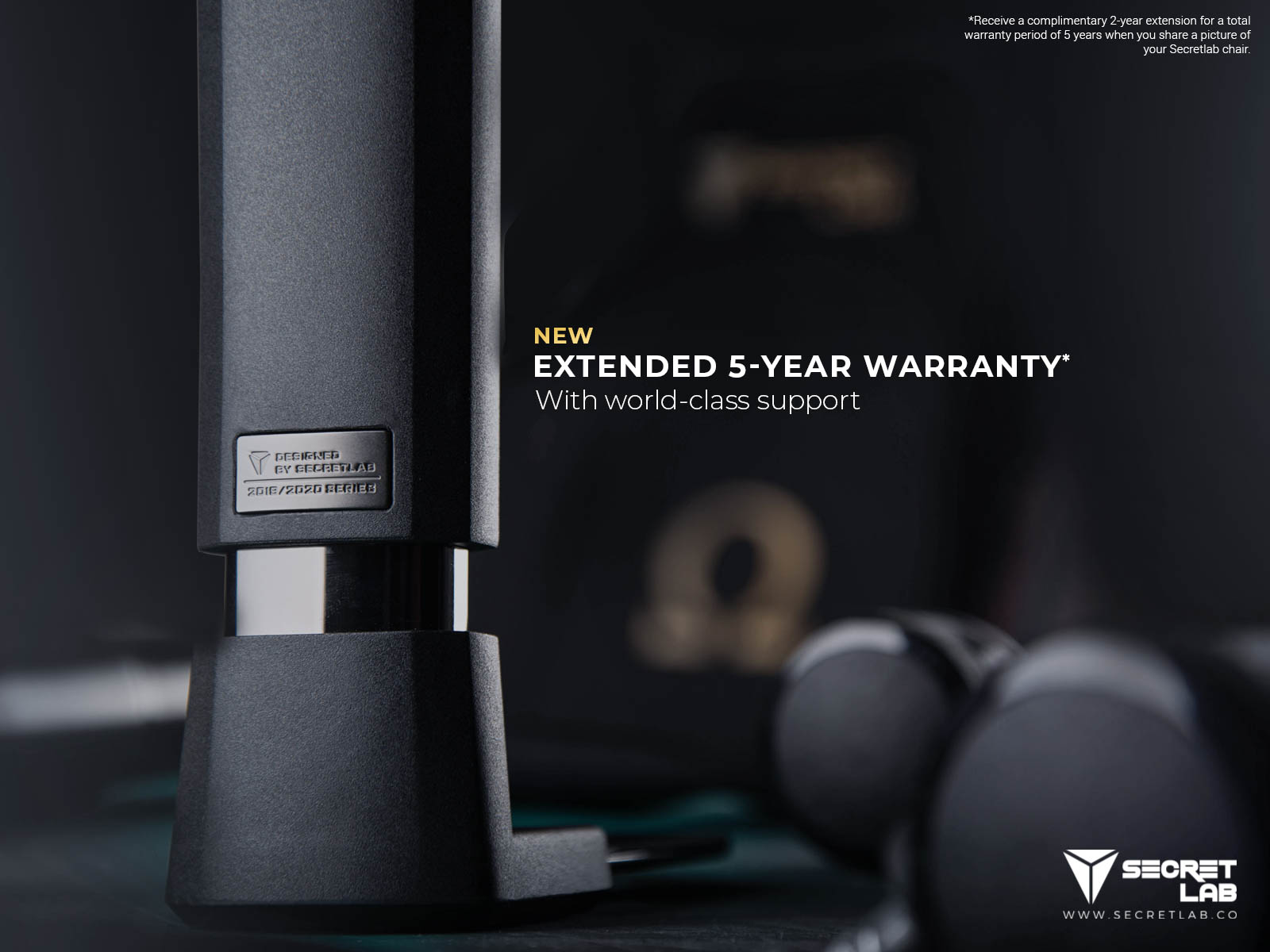 Secretlab On Twitter Sit Easy And Assured With An Extended 5 Year Warranty Tested And Certified To Provide The Longest Lasting Comfort In The Industry Five 5 Years For Secretlab 2020 Chairs Properly Registered