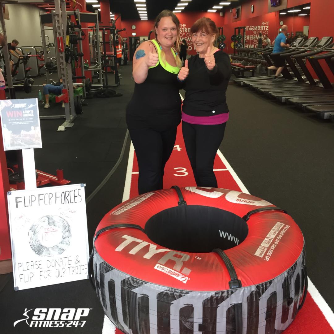 SnapStAustell's tweet photo. We want to say a big thank you to everyone who took part in our "Flip for Forces" challenge last week! 
Together we did a total of 1040 tyre flips and raised over £100 for the Royal British Legion as part of our #MentalHealthAwarenessWeek! 👏 https://t.co/z2mSRF8Ep7