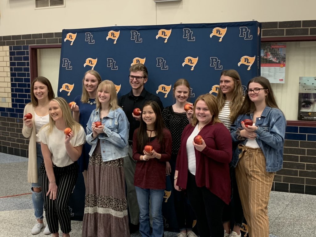 PLHSCounselors's tweet photo. Congrats to these @PLLakers who will start their journey to become future educators in the fall! WE ARE SO PROUD OF YOU!! 👩🏫🍎👨🏫📝 #FutureEducatorSigningDay #TheLakerWay 💙💛 https://t.co/O47S0tR7QA