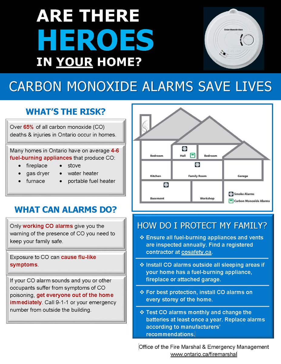 WoodstockFireDe's tweet photo. We had a CO call WITH CO present early this morning ALARMS WORK and SAVE LIVES if they are up to date and working - questions call us 519-537-3412 #noalarm360fine #checkyourstoday https://t.co/sy9jBzsq8r