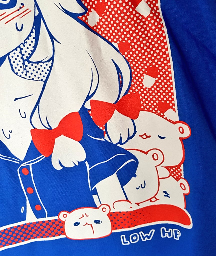 RequiRequi's tweet photo. 🌡 LOW HP - Ringer Shirt 🌡

One of my new screen printed shirts for DoKomi 💕 / Eines meiner neuen Siebdruck-Shirts für die DoKomi 💕 https://t.co/5EJyc7XzEj