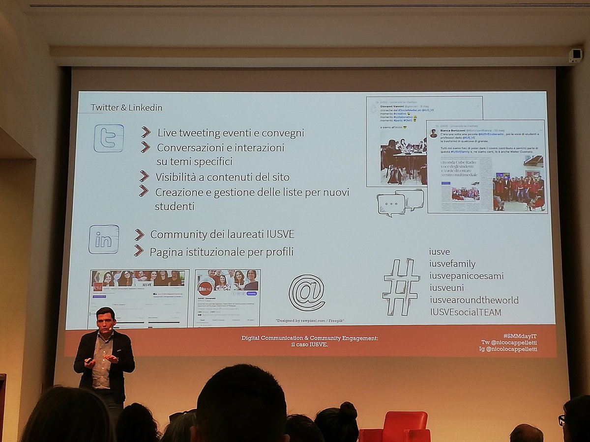 Simona PTR (@simonaptr) on Twitter photo Il caso IUSVE: una strategia digitale per creare valore, condivisione e coinvolgimento in università. Un mix sapientemente diversificato di contenuti per generare cultura e senso di appartenenza #SMMdayIT <a href="/smmdayit/">Social Media Marketing Day #SMMdayIT</a> <a href="/nicocappelletti/">Nicolò Cappelletti</a> Il caso IUSVE: una strategia digitale per creare valore, condivisione e coinvolgimento in università. Un mix sapientemente diversificato di contenuti per generare cultura e senso di appartenenza #SMMdayIT <a href="/smmdayit/">Social Media Marketing Day #SMMdayIT</a> <a href="/nicocappelletti/">Nicolò Cappelletti</a>