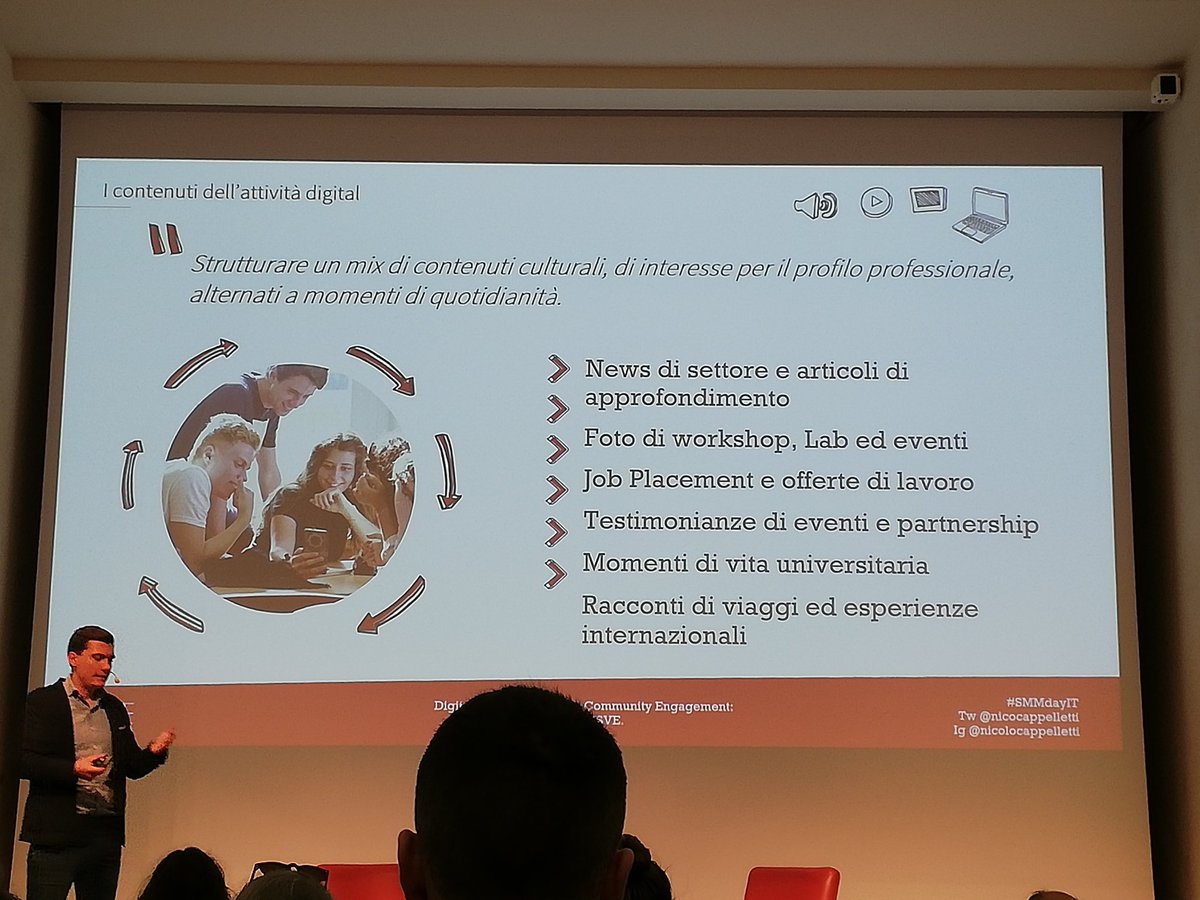 simonaptr's tweet image. Il caso IUSVE: una strategia digitale per creare valore, condivisione e coinvolgimento in università. Un mix sapientemente diversificato di contenuti per generare cultura e senso di appartenenza #SMMdayIT @smmdayit @nicocappelletti