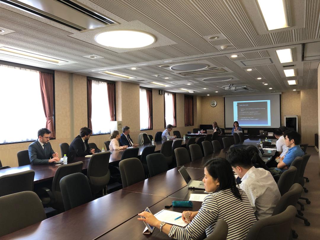CDA_UT1Capitole's tweet photo. Le CDA @jacqueslarrieu1 @caminadealex doctorants, docteurs et M. le Doyen @UT1Capitole étaient cette semaine au Japon à l'Université d'Osaka #IPRISM et l'Université de #Hitotsubashi pour un cycle de conférences sur l'#IntelligenceArtificielle dans le cadre du Projet Sakura. https://t.co/x8e702XZ4r