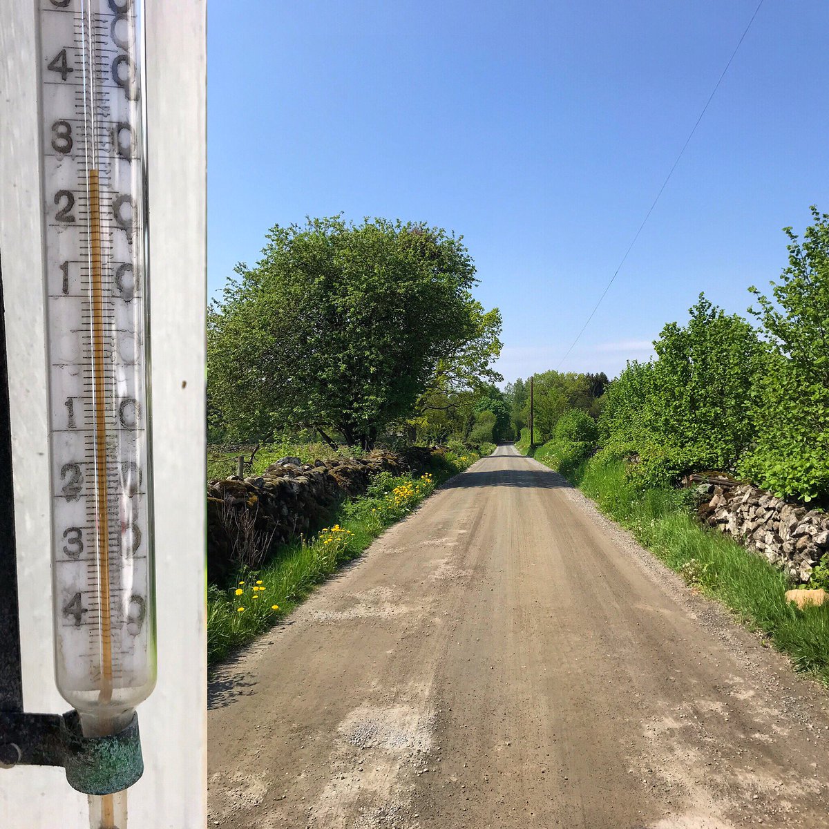 SvenskVagguide's tweet photo. #Dagensfoto #28grader 😎 https://t.co/H2I0mGk7O4