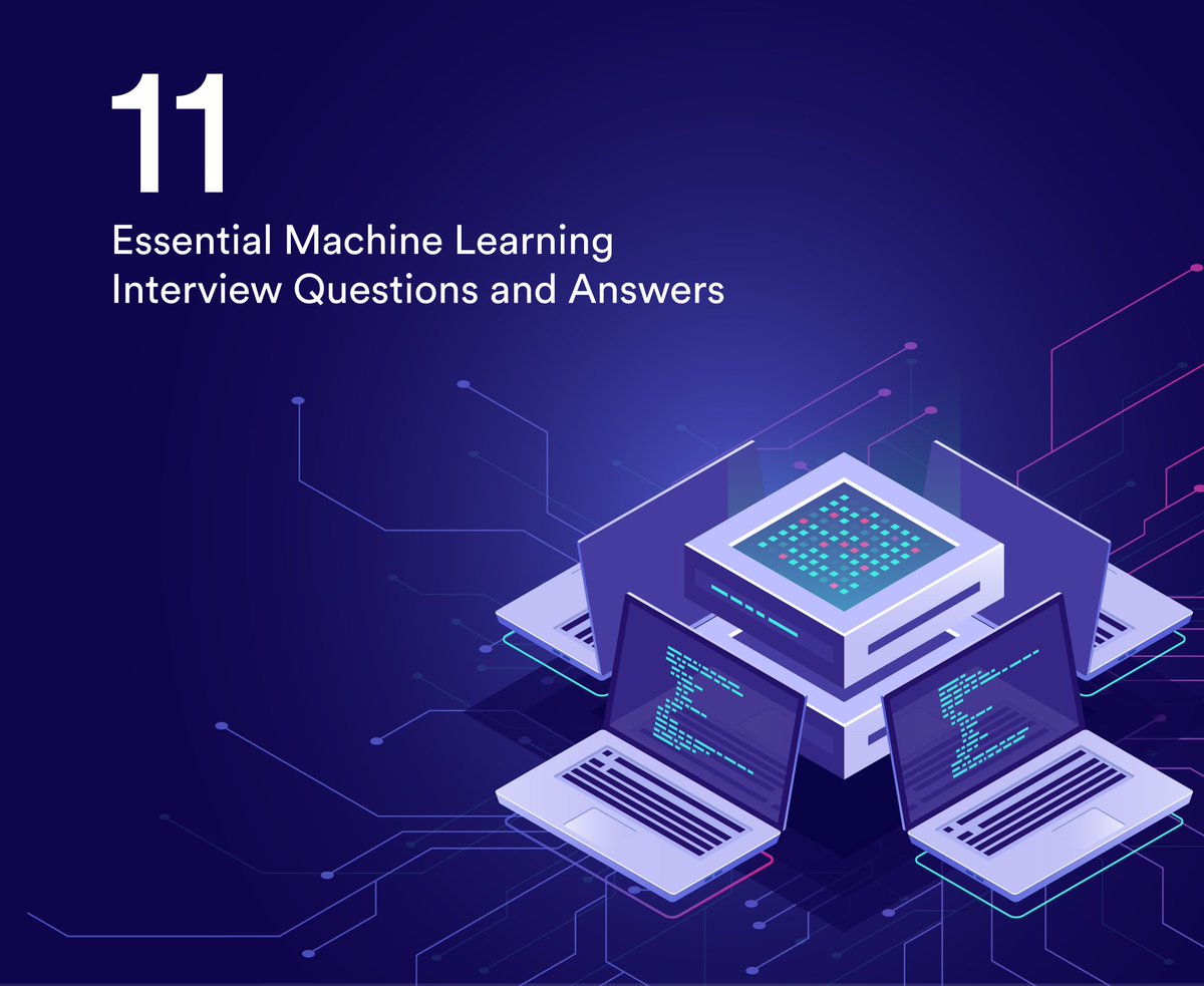 Flexipletweets's tweet photo. Giving a #ML interview in the near future? Here are some questions you might be asked: https://t.co/8A1xhf9YQe
#interview #machinelearning #Flexiple https://t.co/Z1WCFAXNkR