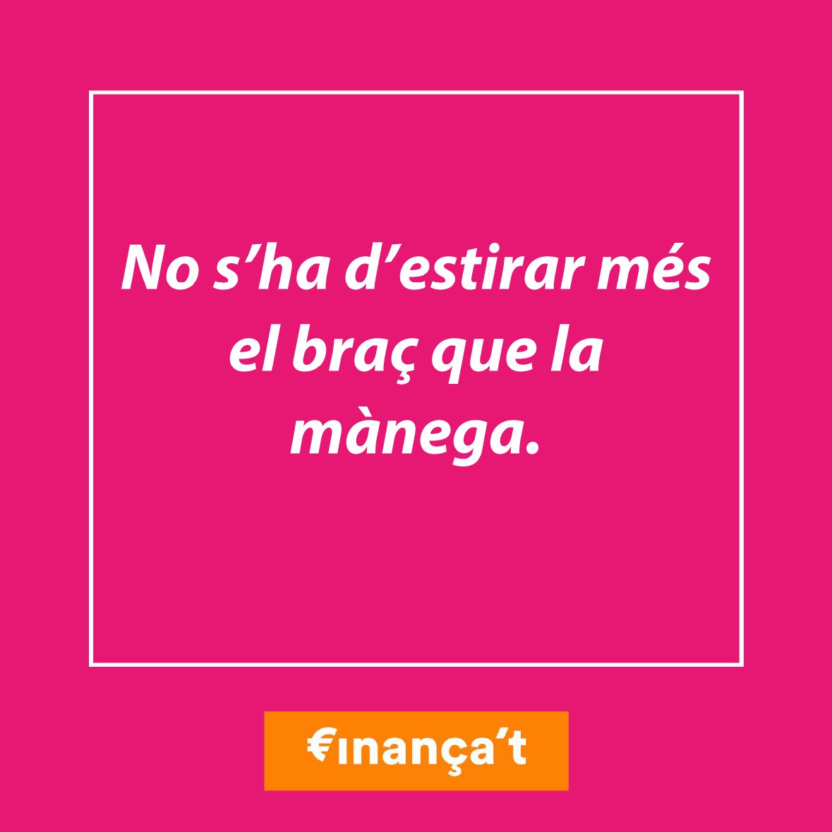 fundaciocao's tweet photo. Gasta sempre menys ➖ del que guanyes i destina una part a l'estalvi 🐖💰.
@caixa_ontinyent
#educaciófinancera #concum #consumracional #estalvi #finançat #finançament #diners https://t.co/2lPDpwrn1V