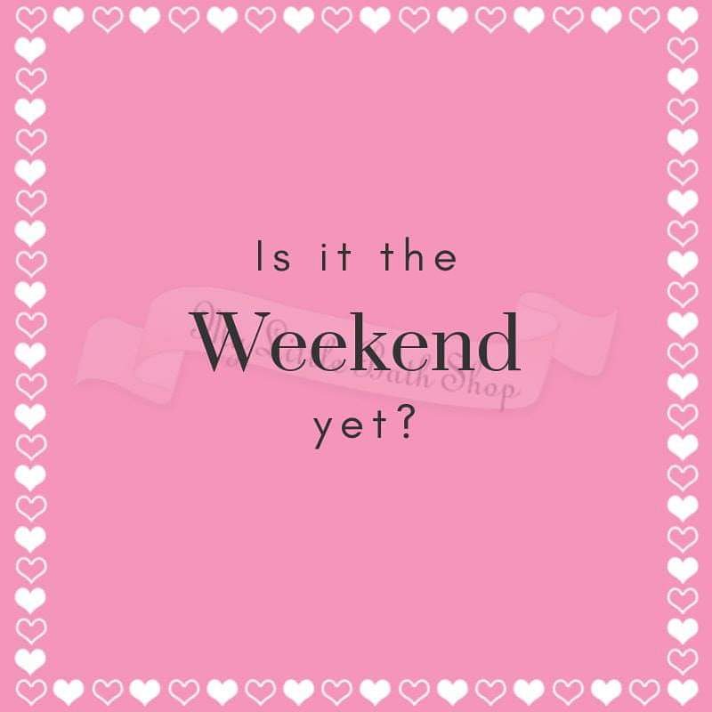I'm sure the weekend is here soon 🙏🙏🤔🤔🙈🙈 #wishfulThinking #mylittlebathshop #bathbombs #bathcreamers #wholesalebathbombs #wholesale