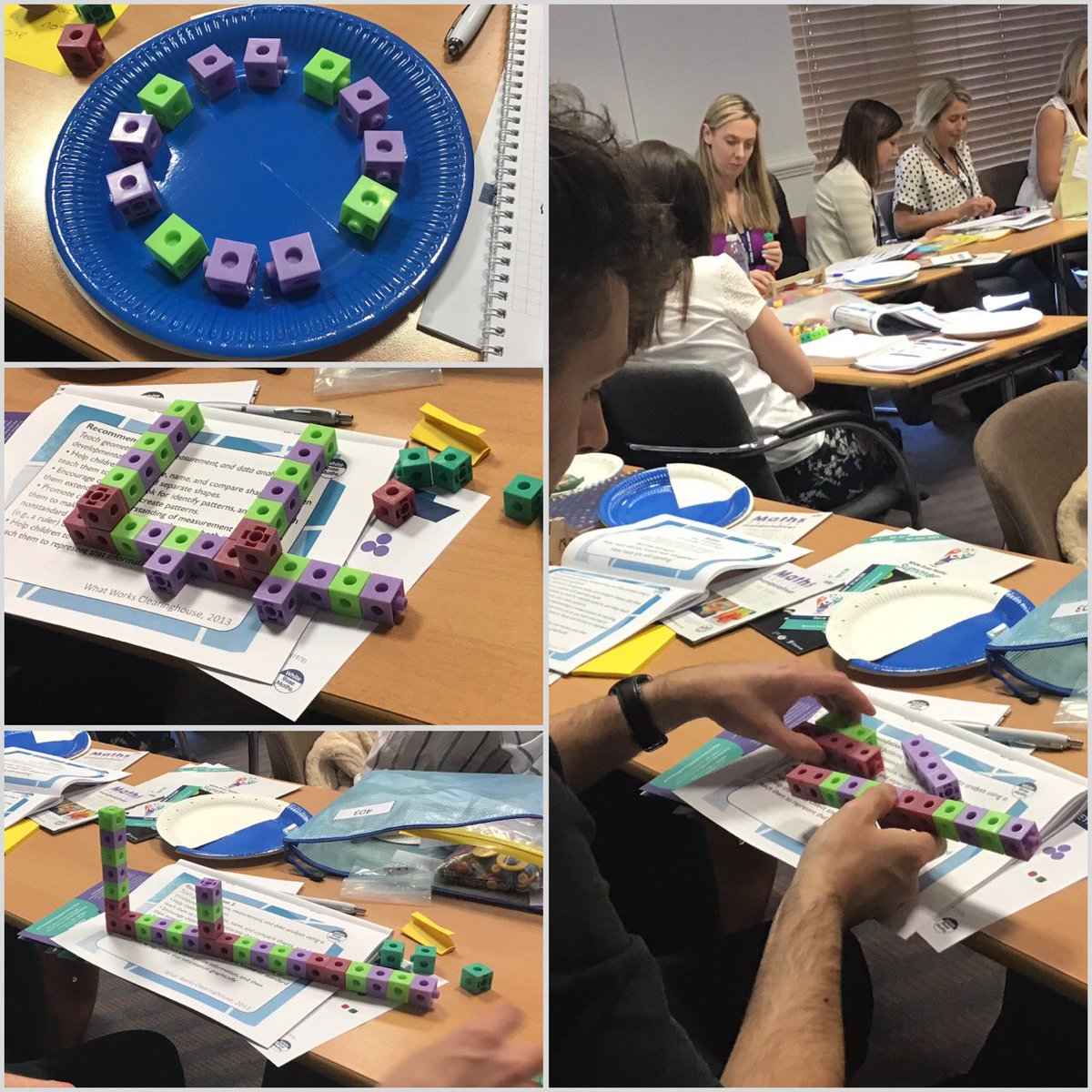 MissCarr11's tweet photo. Exploring patterns to support progression in EYFS #playingwithpatterns @WhiteRoseMaths https://t.co/V0zSHBDRDg