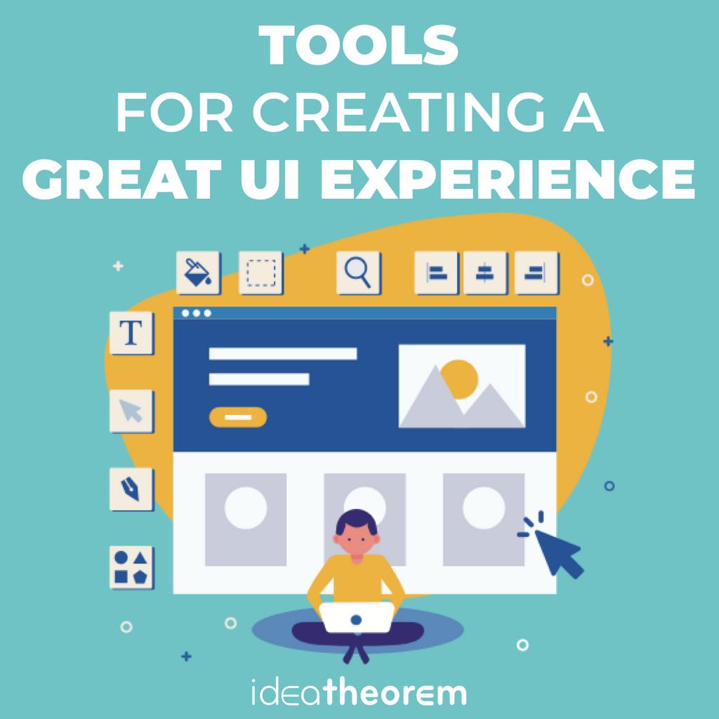 ideatheorem's tweet photo. Tools for creating a great UI experience! 

Read more at: idea https://t.co/lhgaxkZCQS 

#design #UI #tools #designtools #userInterface #designthinking #userexperience #uiexperience #sketch #figma #adobexd #invisionstudios #framerx #protoio #uxpin https://t.co/LbMaDe9WVl