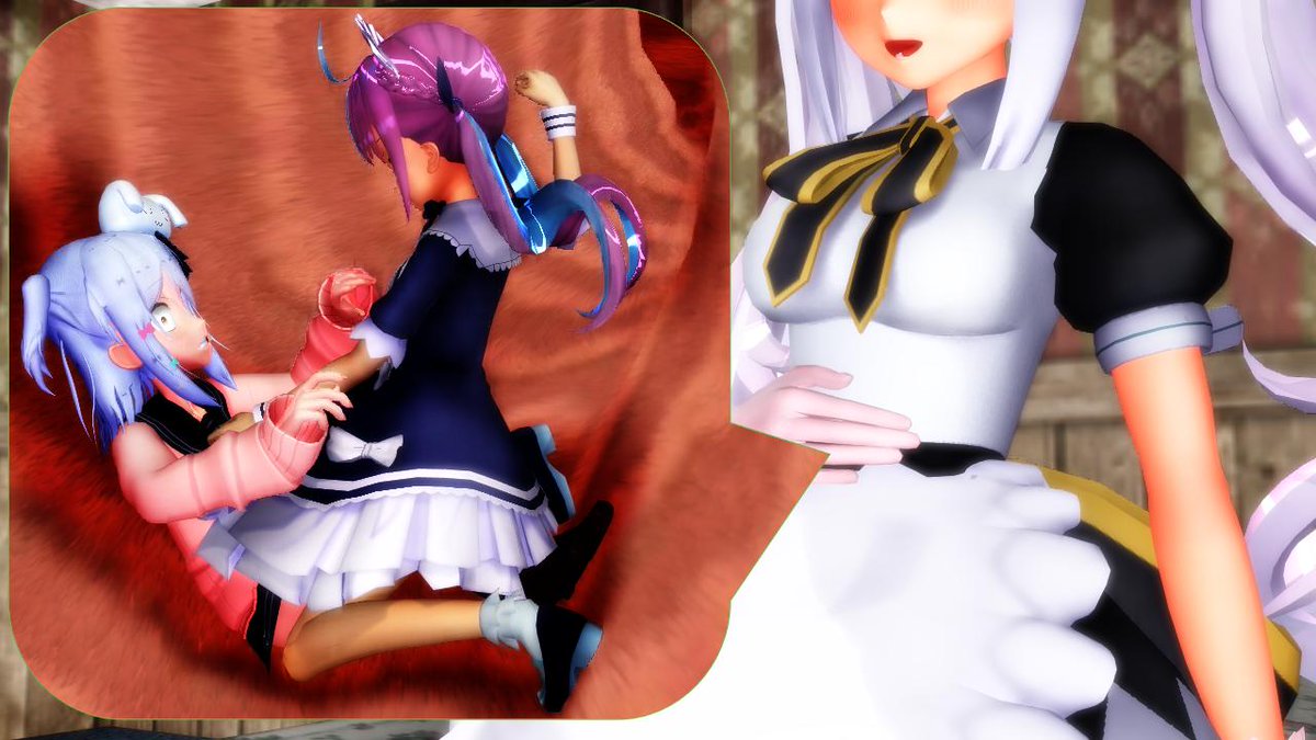 Villi testing.Angry Minato Aqua Chan 屑 女 仆 三 拳 打 死 巴 别 塔 x #Vore 丸 呑 み 巨 大 ...