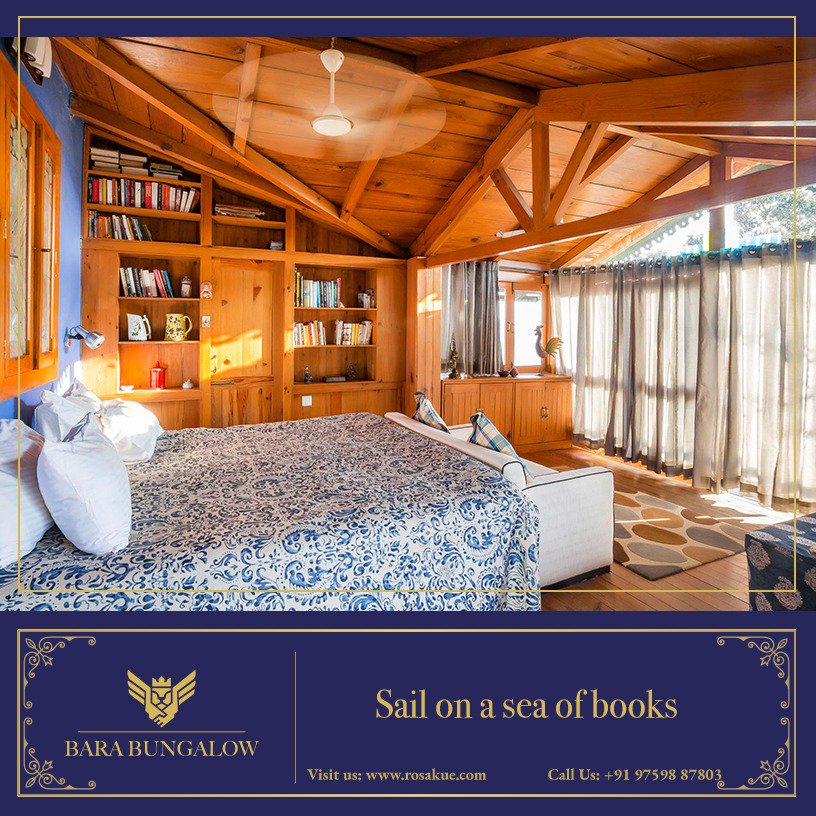 RosakueHomestay's tweet photo. Peace in your mind, book in your hand, silence all around. #ReliveTheLegacy of reading at Bara Bungalow, Gethia, Nainital.
Click here and book your stay: https://t.co/nxAAf4WsfE
#Nainital #MyBaraBungalow #HotelStyleHome #OldWorldCharm #WeekendGetaway https://t.co/yjhI6kcL6s
