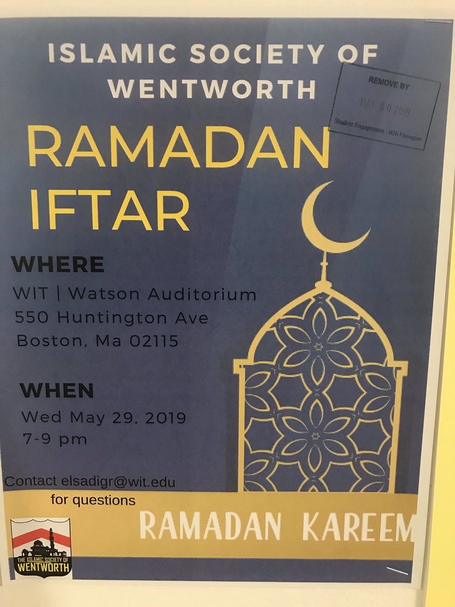 ISWIT_'s tweet photo. Our Iftar is exactly one week away!! https://t.co/90wsRpZoJA