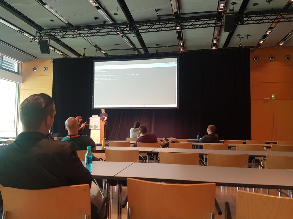 carsten_heins's tweet photo. #cdcgermany Mastering Azure using #CloudShell, #PowerShell and #Bash! Special thanks to @ThomasMaurer for introducing. https://t.co/FSLFAePT4o