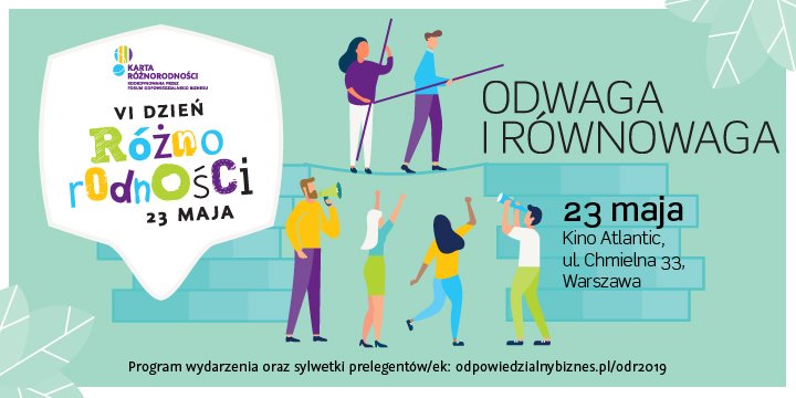 FOB_Poland's tweet photo. Już jutro (czwartek, 23.05) spotykamy się na VI Ogólnopolskim Dniu Różnorodności!
📑Program wydarzenia▶️ https://t.co/1SbYhqSl4c
📥Rejestracja▶️ https://t.co/HNVZAyKxdz

Partner główny: State Street Bank Polska
Partner: #Siemens

#CSRwPL #DRwPL #różnorodność #KartaRóżnorodności https://t.co/j9k281XZJ0